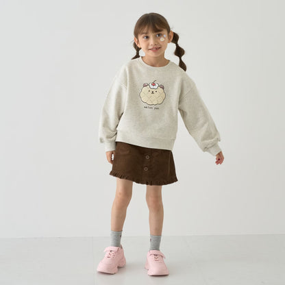 日本童裝 Ly# mine 荷葉邊燈芯絨裙褲 100-140cm 女童款 秋季 PANTS