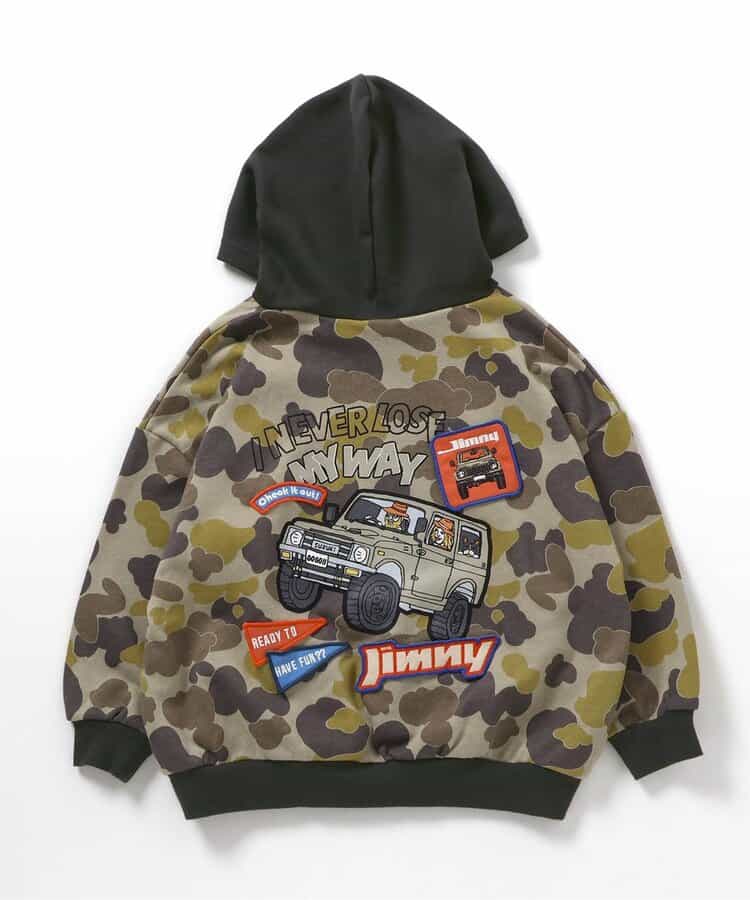 日本童裝 BREEZE x Jimny 衛衣 80-140cm 親子裝 男童款/女童款 冬季 TOPS