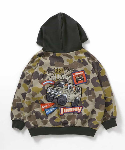 日本童裝 BREEZE x Jimny 衛衣 80-140cm 親子裝 男童款/女童款 冬季 TOPS