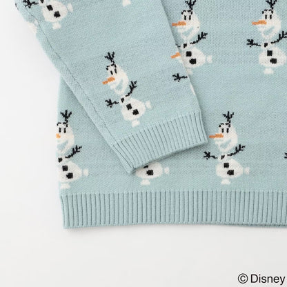 日本童裝 pe#main x Disney Princess 針織毛衣 80-130cm 女童款 秋季 TOPS