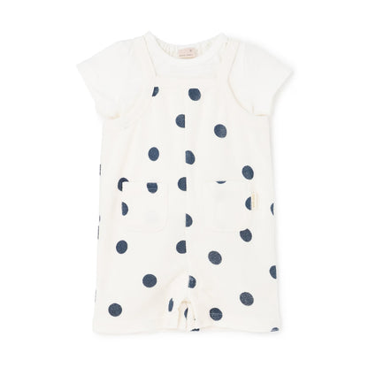 日本童裝 pe#main 吊帶工人褲及上衣兩件套裝 70-80cm 男童款/女童款 初生嬰兒 夏季 TOPS Jumpsuit