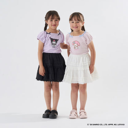 Japanese children's clothing Ly# mine tank top and shorts set 100-150cm girls summer TOPS PANTS 