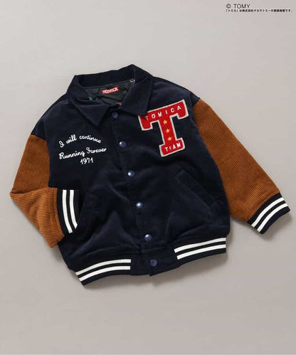日本童裝 BREEZE x TOMICA 夾棉翻貨外套 80-130cm 男童款 冬季 (適合初秋、香港平均溫度、寒冷天氣）OUTERWEAR