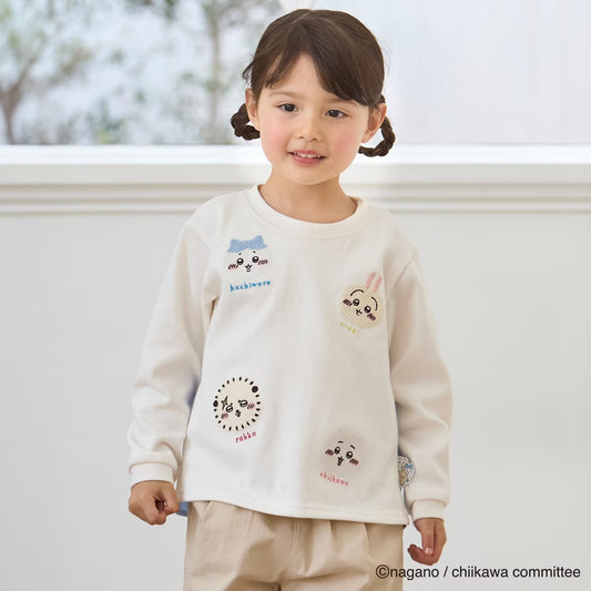 日本童裝 pe#main x Chiikawa 拼接上衣 80-130cm 男童款/女童款 夏季 TOPS