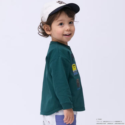 日本童裝 pe#main x 新幹線 上衣 80-130cm 男童款 秋季 TOPS 鐵路系列