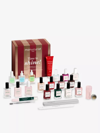 日英美直送 MANUCURIST Time to Shine! Advent Calendar Worth £312 聖誕倒數日曆 大人款 聖誕快樂特輯 不參與$900免運 滿$900可加$25免運到順豐站/智能櫃 Christmas Advent Calendars 2026