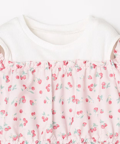 日本童裝 aF#a325 露肩連身裙 100-150cm 女童款 夏季 DRESSES