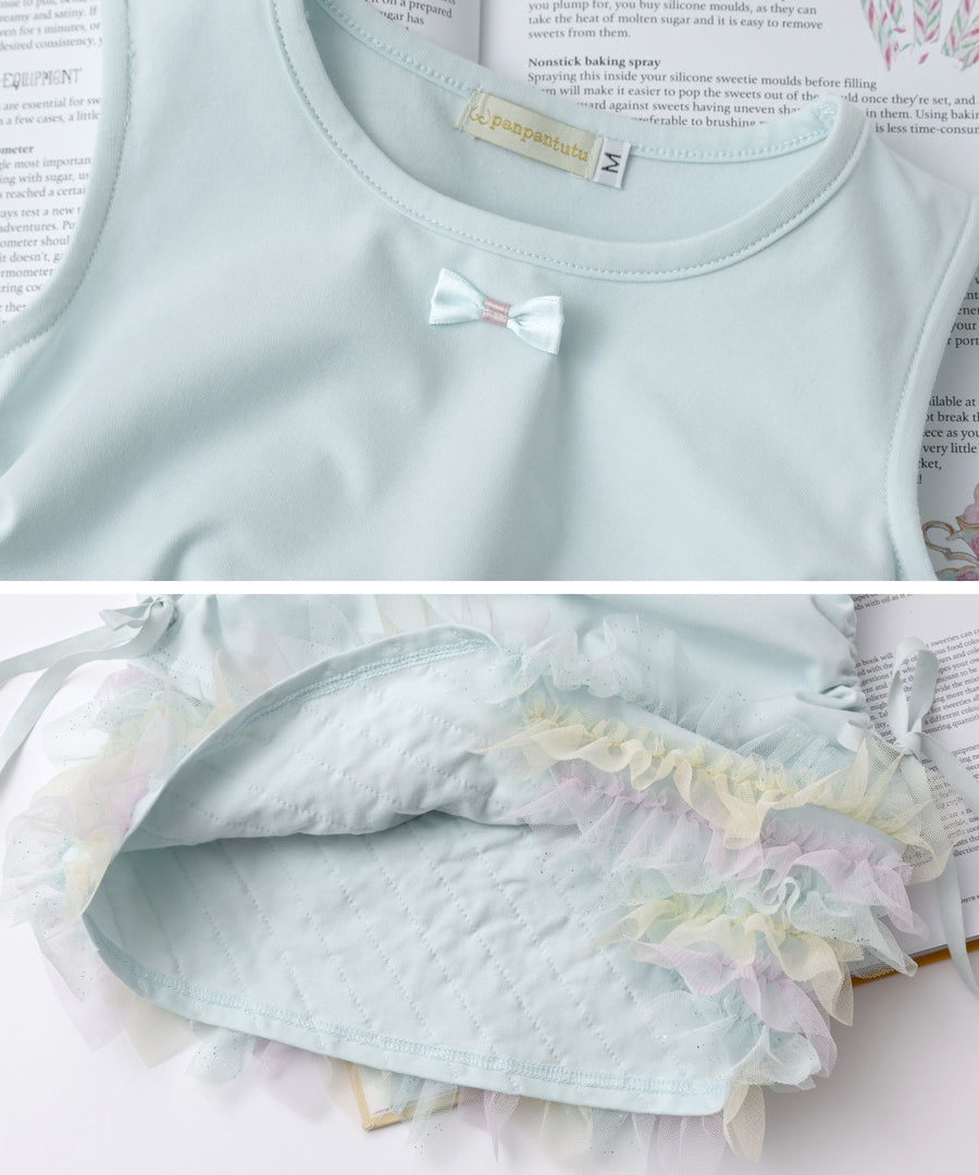 日本童裝 panpantutu 背心拼紗紗tutu連身裙 80-140cm 女童款 夏季 DRESSES