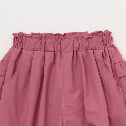 Japanese children's clothing Ly# mine tank top and shorts set 100-150cm girls summer TOPS PANTS 