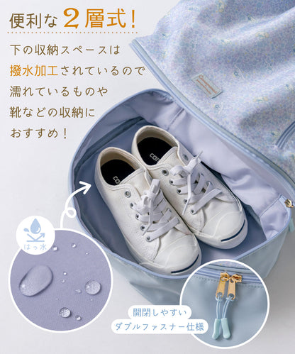 日本直送 panpantutu x Sanrio  Cinnamoroll 可繡名 防水系列 乾濕分離 兩層沙灘背囊 包系列 其他品牌 夏日玩水泳衣特輯 其他配件
