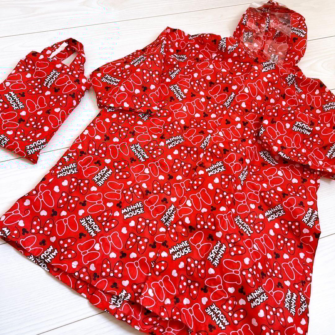 現貨區1-2日寄出--日本童裝 Akachan x Diseny 雨衣 100/110/120cm 下雨天系列