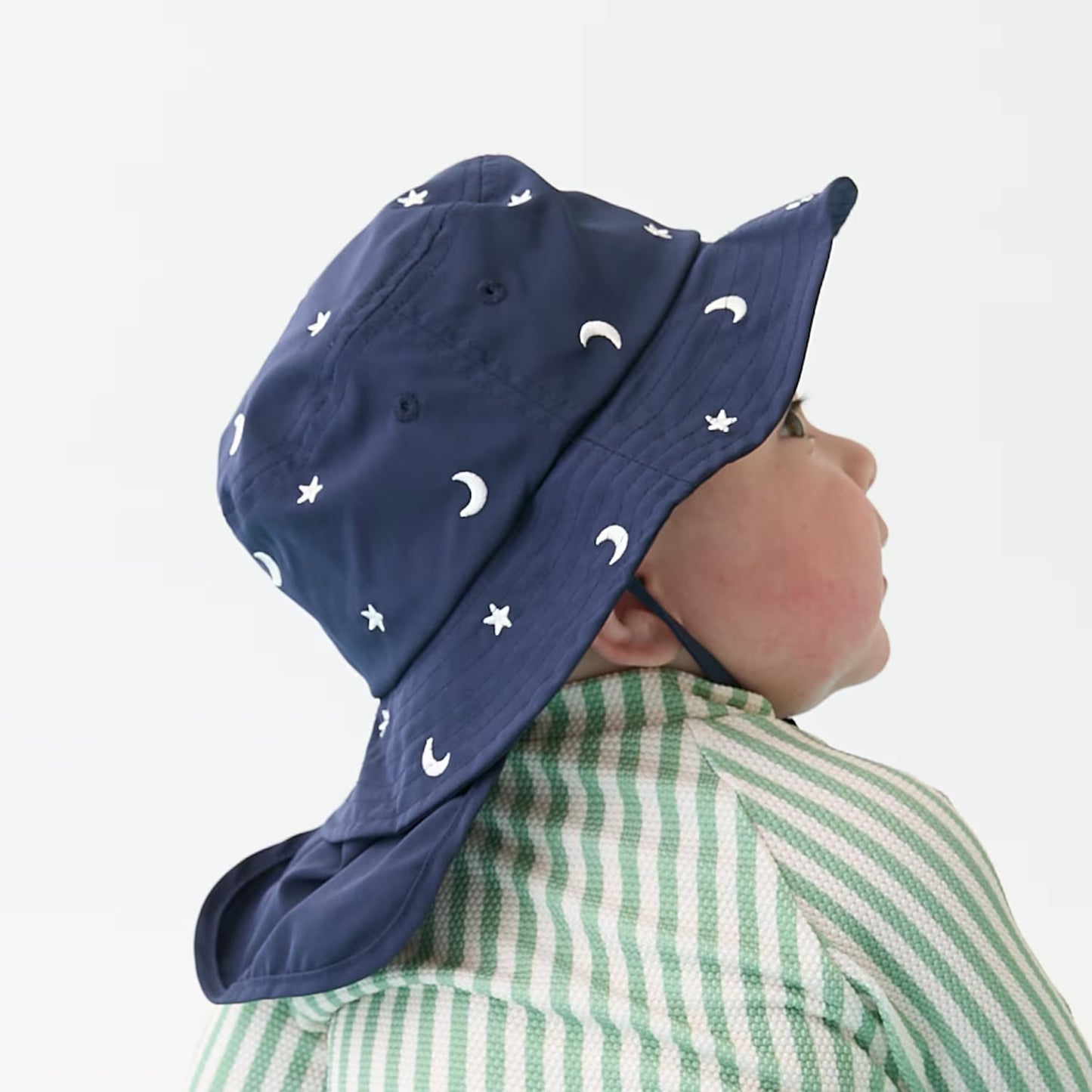 日本直送 pe#main 防UV 遮熱 接觸冷感 漁夫帽 46-48cm 初生嬰兒 帽系列