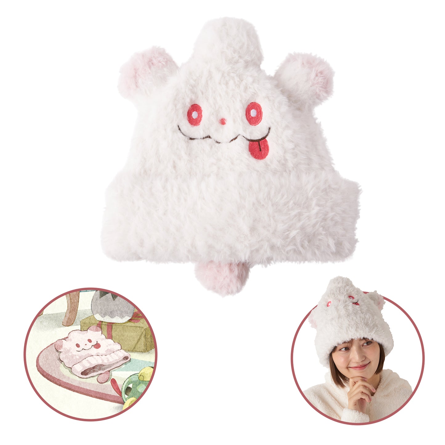 日本直送 限定版 毛毛帽 Pokémon Holiday Blessings Christmas聖誕快樂特輯