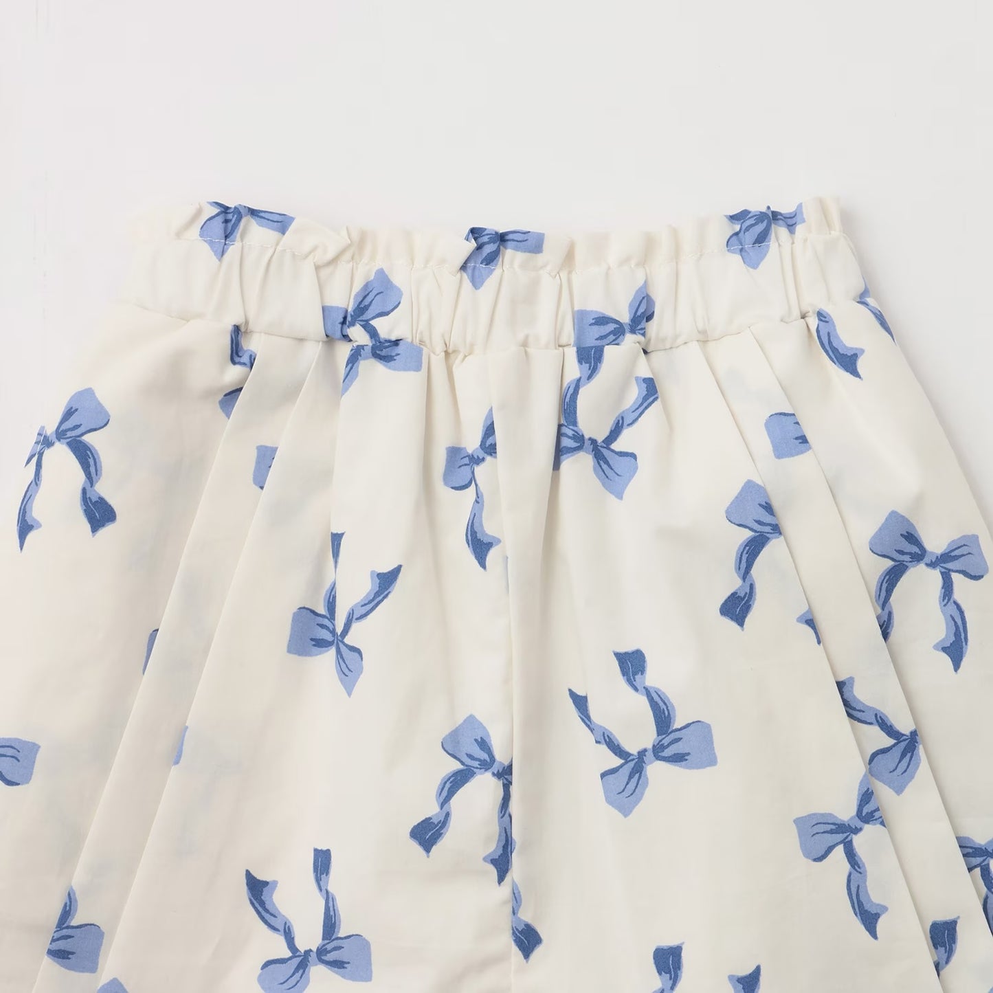 日本童裝 pe#main 蝴蝶結圖案兩件套裝 80-130cm 女童款 夏季 TOPS PANTS