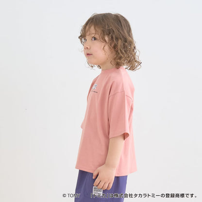 日本童裝 b・R# x Tomica 防污系列 速乾系列 防UV 2Way 前後兩著 印花上衣 90-130cm 男童款 夏季 TOPS