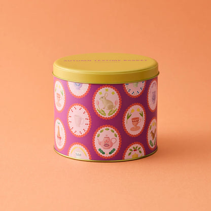 日本直送 Afternoon Tea 秋季下午茶時間籃罐子 12個入 中秋節/萬聖節 限定手信