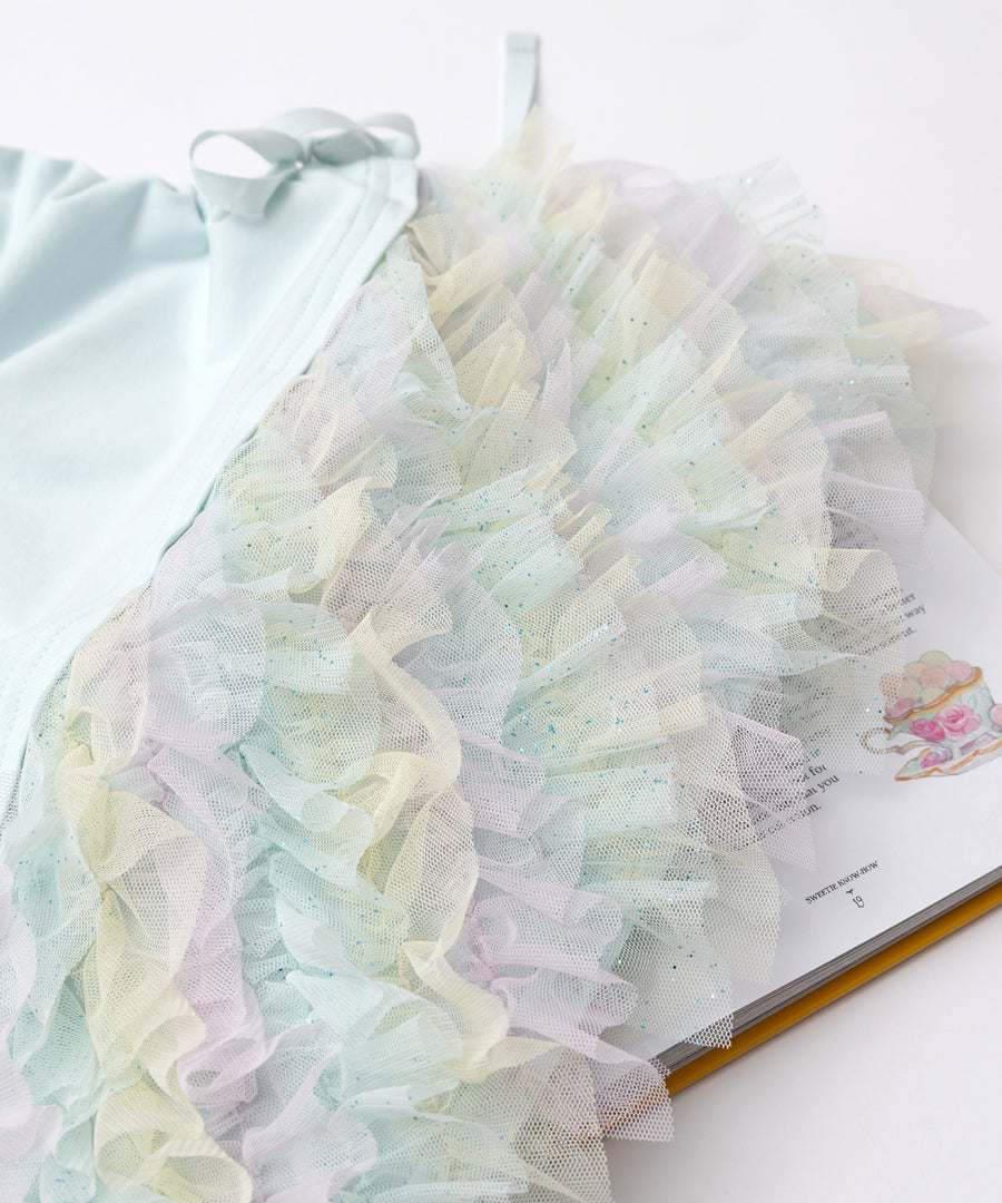 日本童裝 panpantutu 背心拼紗紗tutu連身裙 80-140cm 女童款 夏季 DRESSES