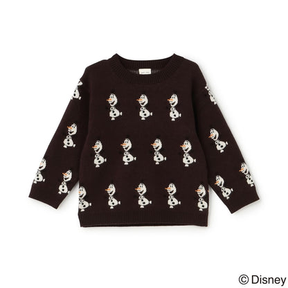 日本童裝 pe#main x Disney Princess 針織毛衣 80-130cm 女童款 秋季 TOPS