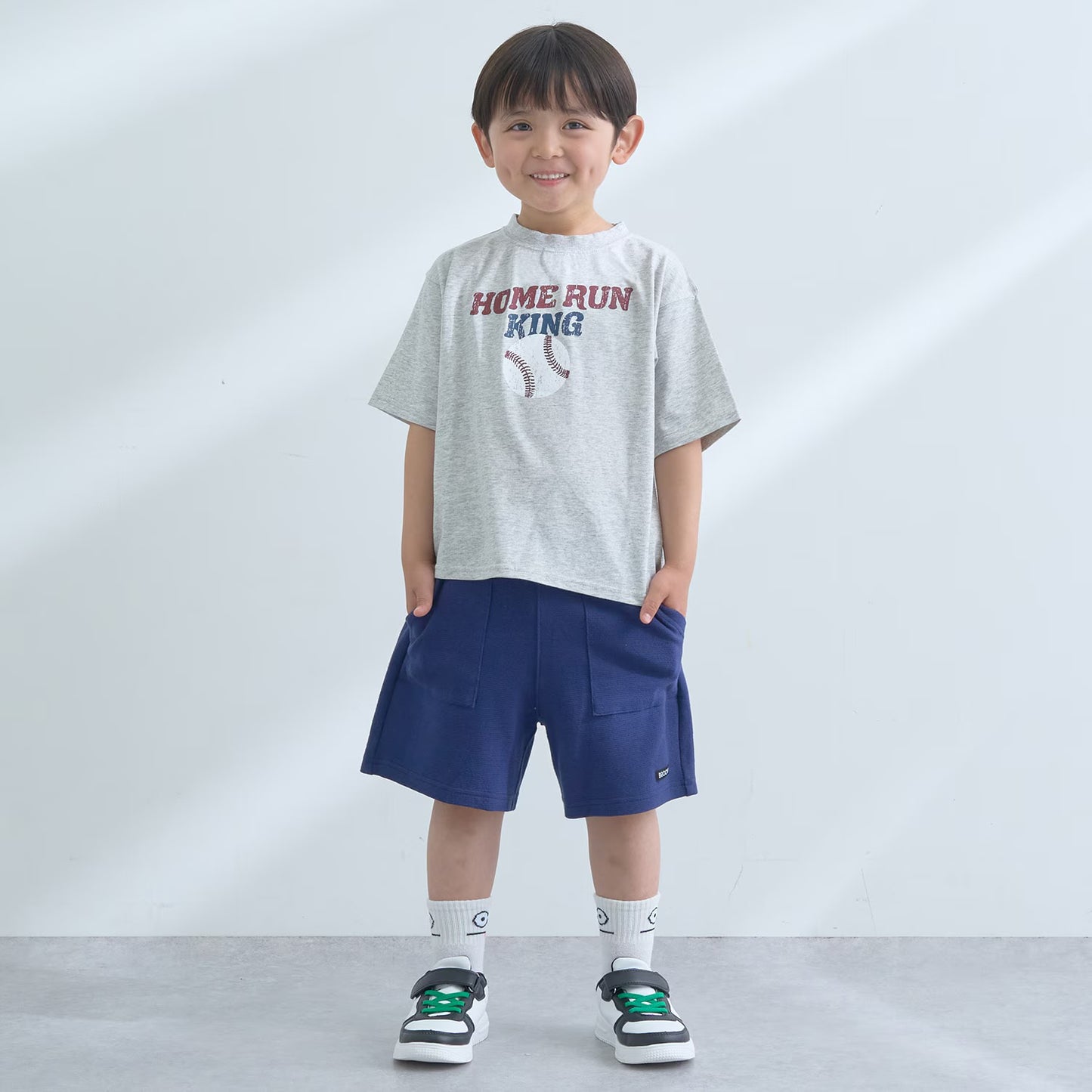 日本童裝 b・R# 防污系列 速乾系列 防UV 印花上衣 90-150cm 男童款 夏季 TOPS