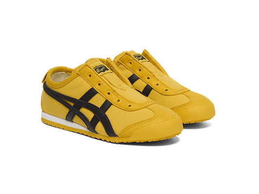 日本直送 日版MEXICO 66 SLIP-ON KIDS YELLOW/BLACK 17-22cm 鞋系列