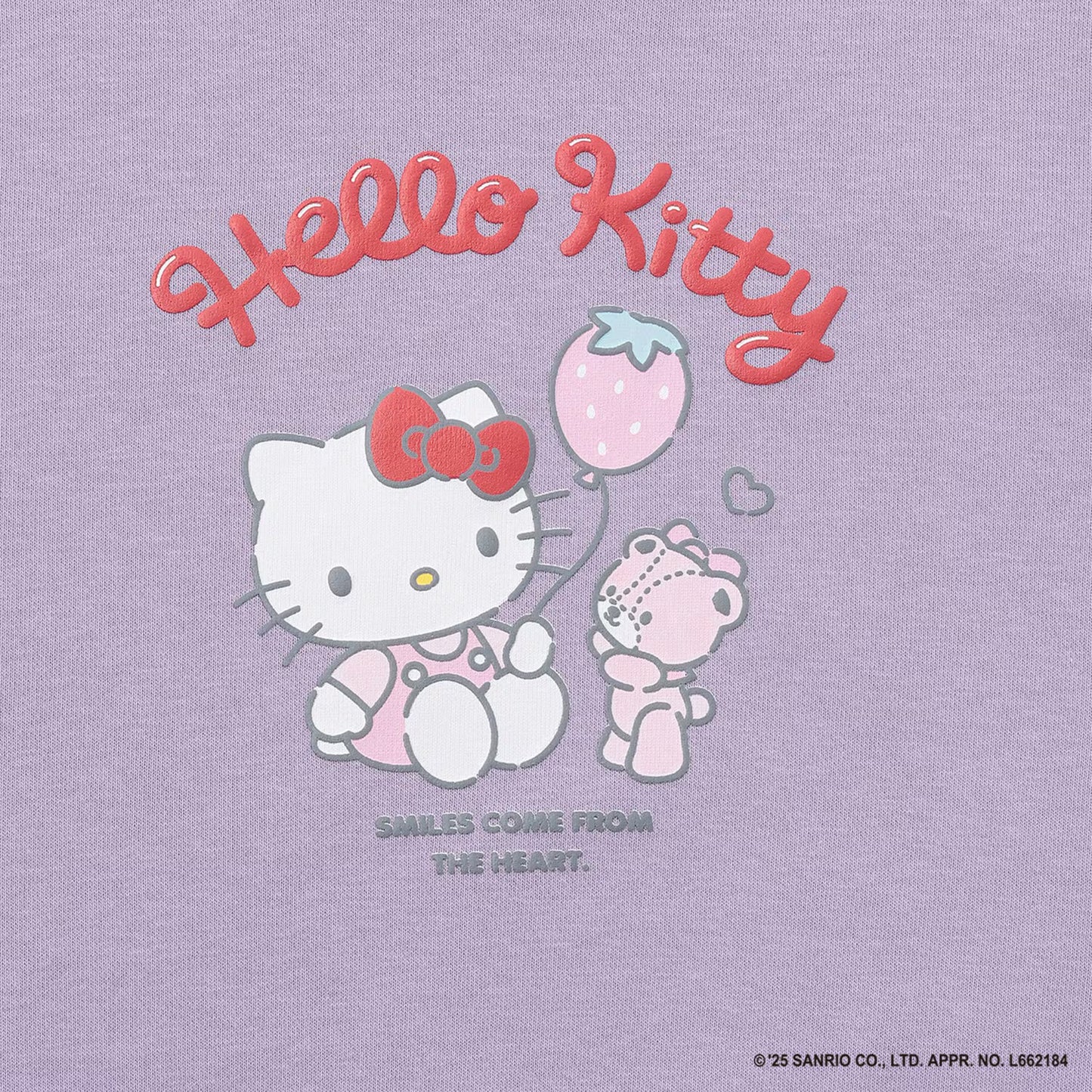 日本童裝 Ly# mine x Sanrio 速乾系列  Hello Kitty印花衛衣 100-140cm 女童款 冬季 TOPS