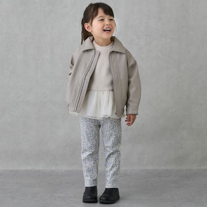 日本童裝 pe#main 人造皮革外套 100-130cm 女童款 冬季 OUTERWEAR