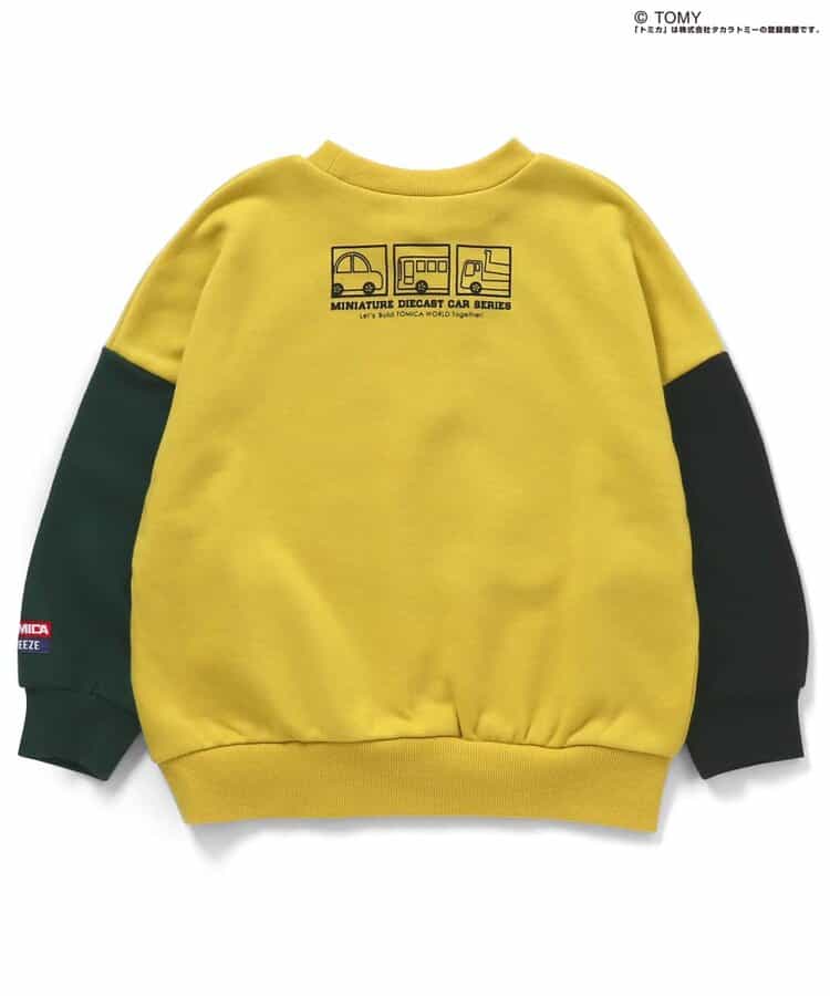 日本童裝 BREEZE x TOMICA 衛衣 80-130cm 男童款 冬季 TOPS 聖誕紅/新年紅