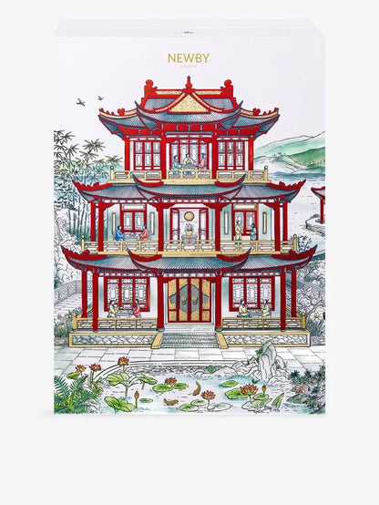 日英美直送 NEWBY TEAS UK Newby Pagoda Advent Calendar 2026 118g 聖誕倒數日曆 大人款 聖誕快樂特輯 不參與$900免運 滿$900可加$25免運到順豐站/智能櫃 Christmas Advent Calendars 2026