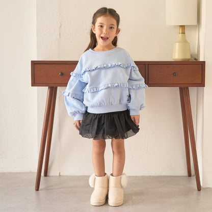 Japanese children's clothing Ly# mine tank top and shorts set 100-150cm girls summer TOPS PANTS 