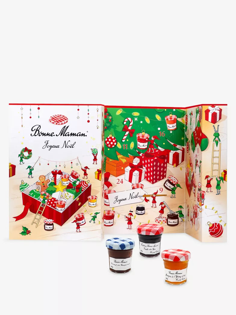 日英美直送 BONNE MAMAN Jam advent calendar 690g 聖誕倒數日曆 大人款/兒童款 聖誕快樂特輯 不參與$900免運 滿$900可加$25免運到順豐站/智能櫃 Christmas Advent Calendars 2026