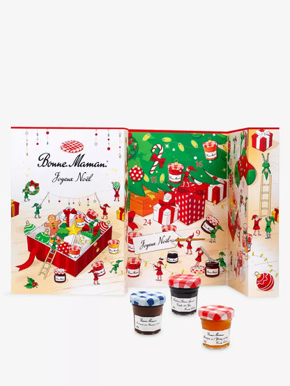 日英美直送 BONNE MAMAN Jam advent calendar 690g 聖誕倒數日曆 大人款/兒童款 聖誕快樂特輯 不參與$900免運 滿$900可加$25免運到順豐站/智能櫃 Christmas Advent Calendars 2026
