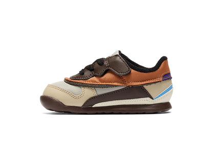 日本直送 日版ADMIX RUNNER KIDS OYSTER GREY/LICORICE BROWN 12-16cm 鞋系列