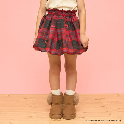 日本童裝 Ly# mine x Sanrio 4Way 前後兩著 可變上衣 可變短裙 100-140cm 女童款 冬季 TOPS SKIRTS