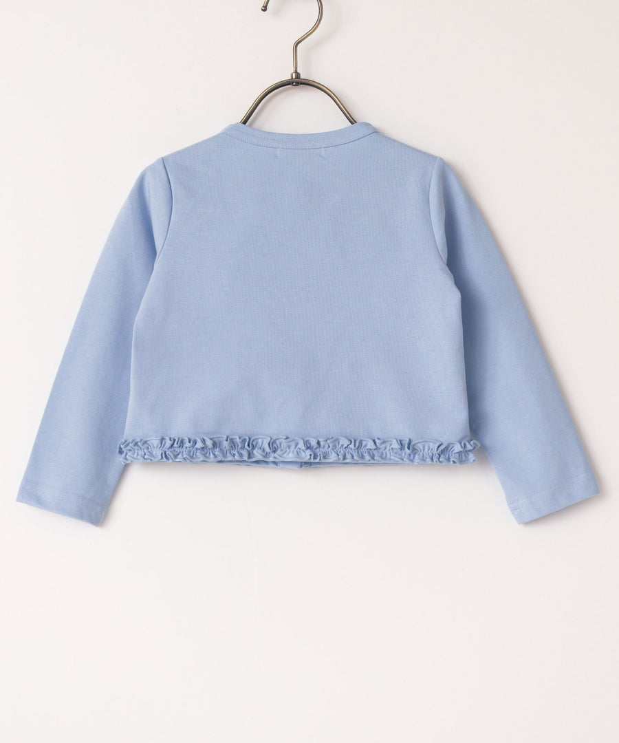 日本童裝 panpantutu 防UV 接觸冷感 抗菌 荷葉邊外套 80-150cm 女童款 夏季 OUTERWEAR