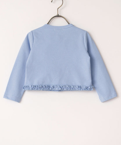 日本童裝 panpantutu 防UV 接觸冷感 抗菌 荷葉邊外套 80-150cm 女童款 夏季 OUTERWEAR