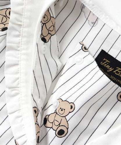 日本童裝 apres les cours x tiny bear 連第裙 90-120cm 女童款 冬季 DRESSES 面試/宴會/表演 兒童服飾