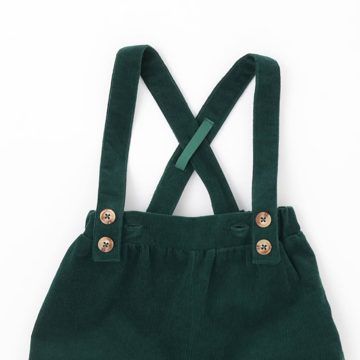 日本童裝 pe#main 刺繡領上衣吊帶褲套裝 70-80cm 男童款/女童款 冬季 TOPS PANTS Jumpsuit 聖誕紅/新年紅