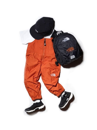 Japanese children's clothing TNF UV protection parent-child wear historical logo print top 130-160cm boys/girls summer TOPS 