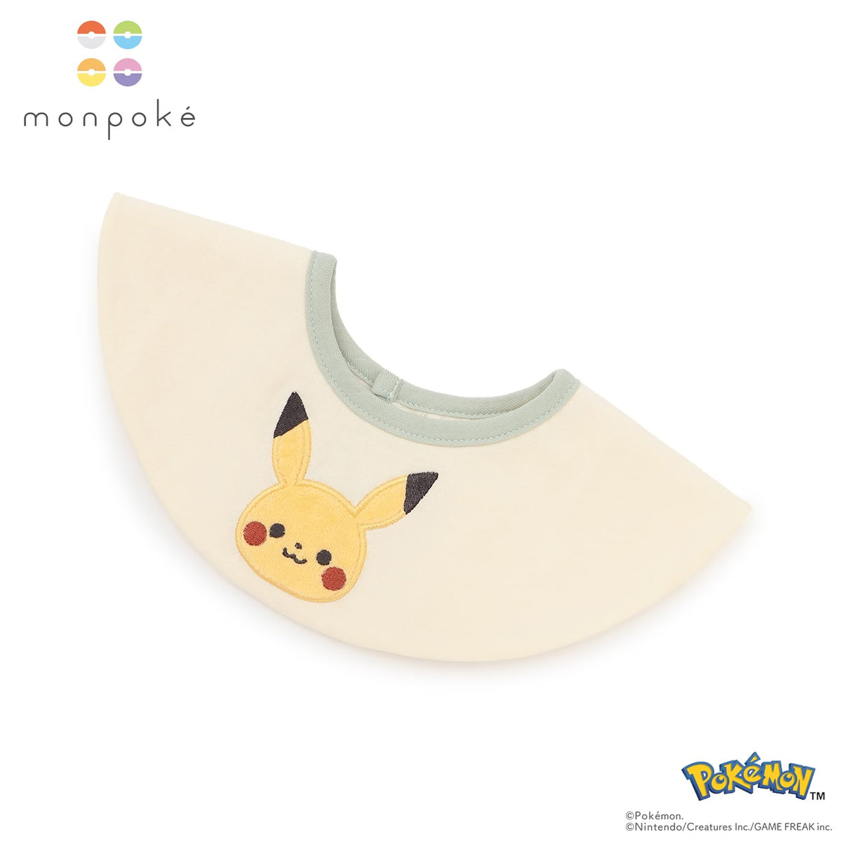 日本直送 pe#main x【monpoke】口水巾 初生嬰兒 日常用品