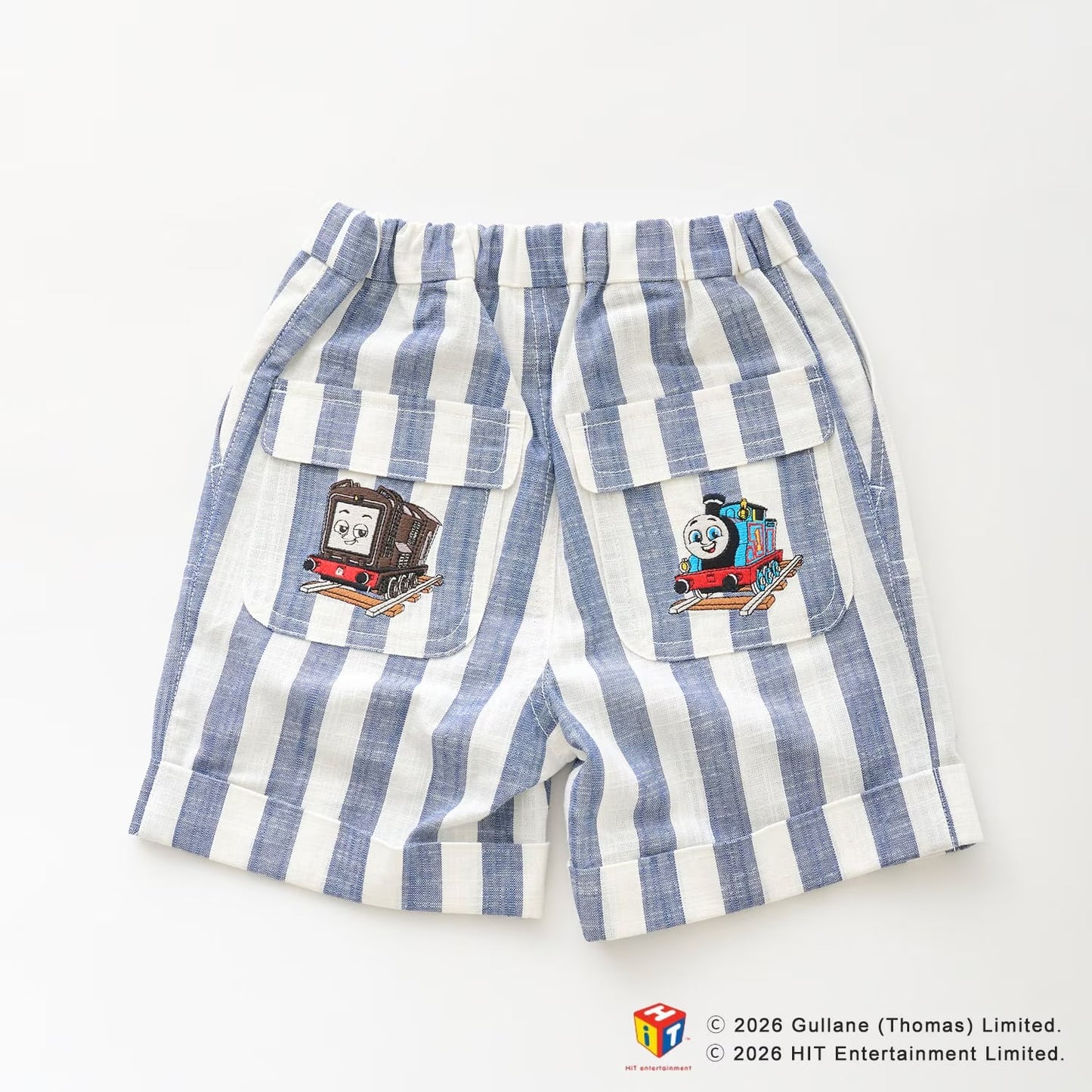 日本童裝 pe#main x Thomas 休閒短褲 80-130cm 男童款 夏季 PANTS