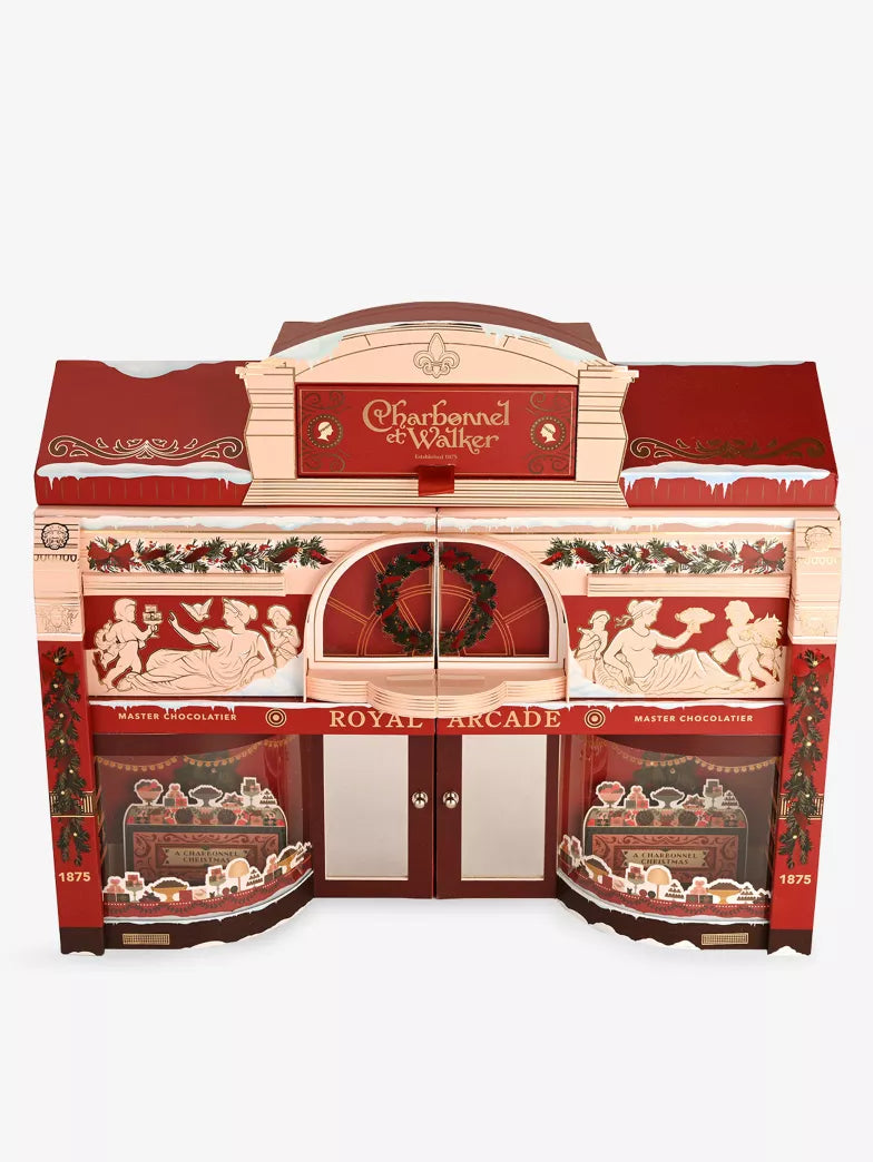日英美直送  CHARBONNEL ET WALKER Chocolates & Truffles The Royal Arcade Advent Calendar 425g 聖誕倒數日曆 大人款 聖誕快樂特輯 不參與$900免運 滿$900可加$25免運到順豐站/智能櫃 Christmas Advent Calendars 2026
