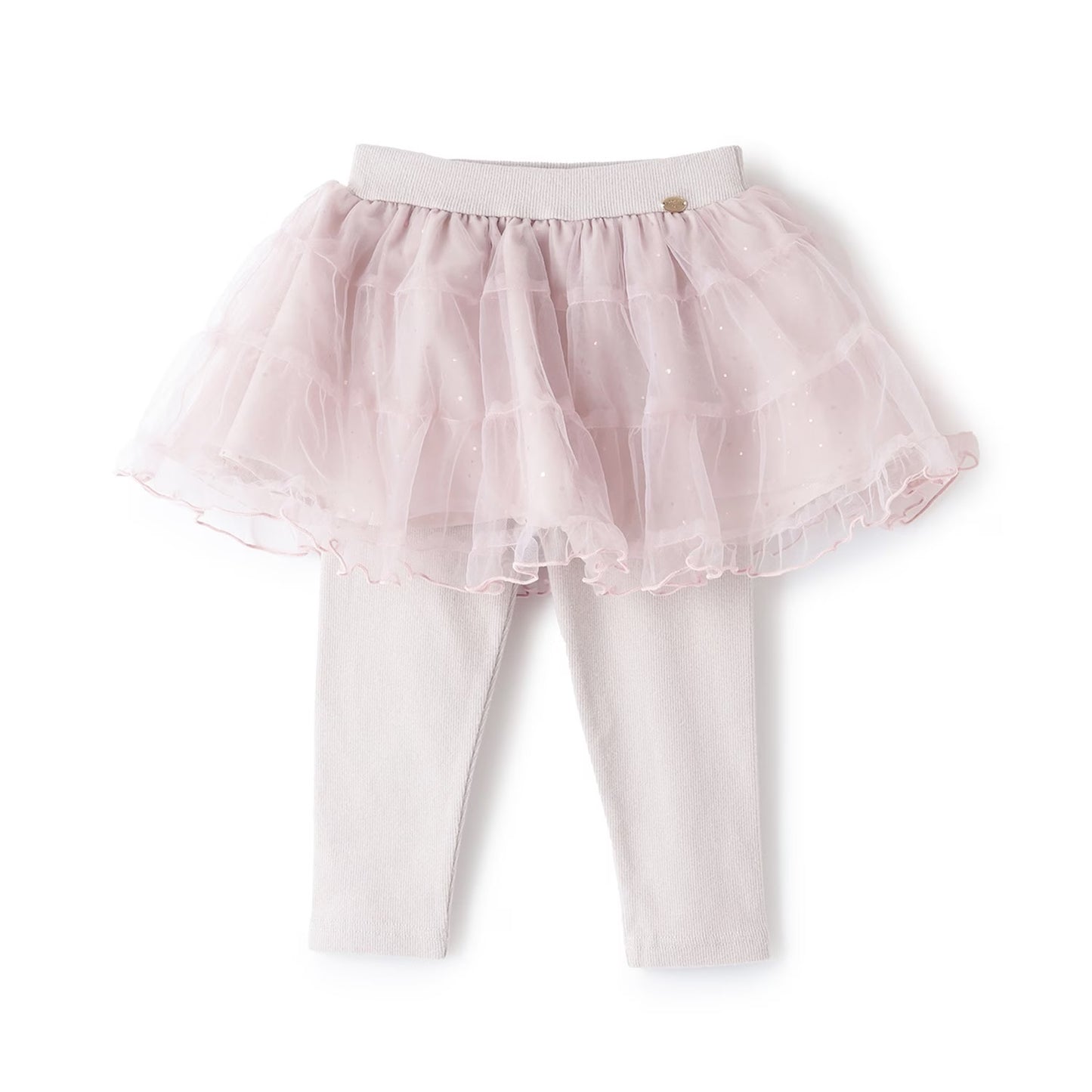 日本童裝 pe#main 薄紗裙連緊身褲 80-130cm 女童款 冬季 SKIRTS PANTS