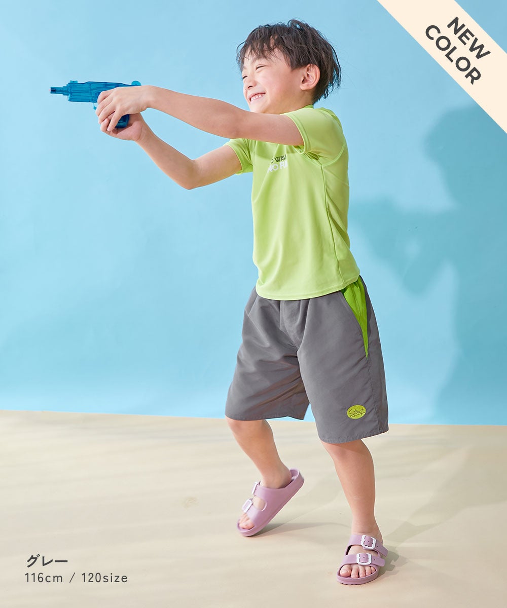 日本童裝 dev!rock 防UV 沙灘短褲 100-160cm 男童款 夏季 PANTS 夏日玩水泳衣特輯