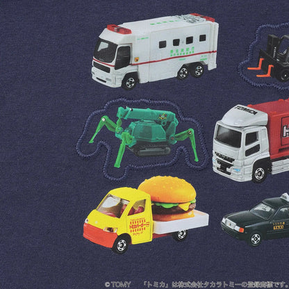 日本童裝 b・R# x Tomica 印花上衣 90-130cm 男童款 秋季 TOPS