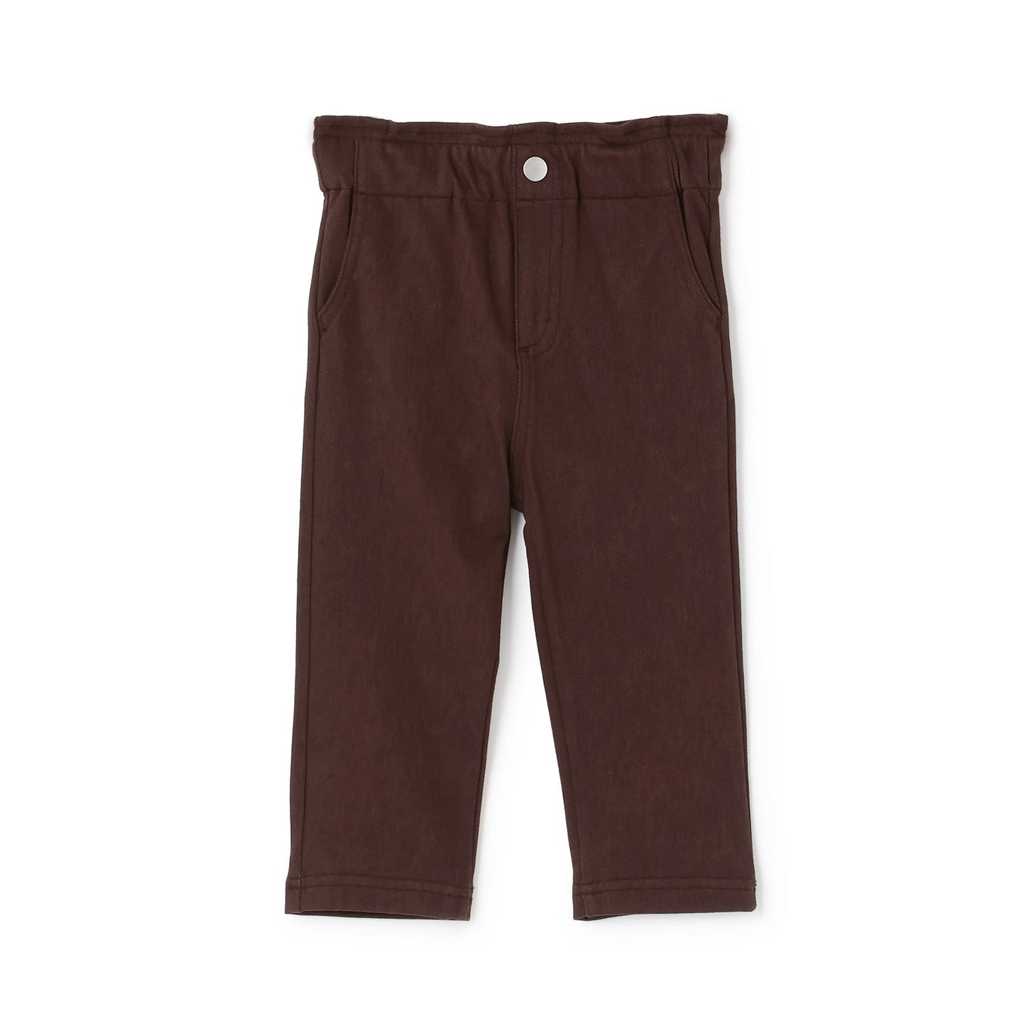 日本童裝 pe#main 防污系統 抓毛休閒褲 80-130cm 女童款 冬季 PANTS