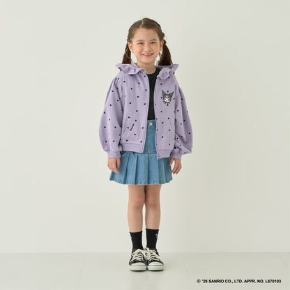 日本童裝 Ly# mine x Sanrio 花邊口袋衛衣外套 90-140cm 女童款 秋季 OUTERWEAR
