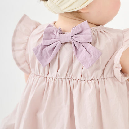 日本童裝 pe#main 士多啤梨刺繡連衣 70-80cm 女童款 初生嬰兒 夏季 Jumpsuit