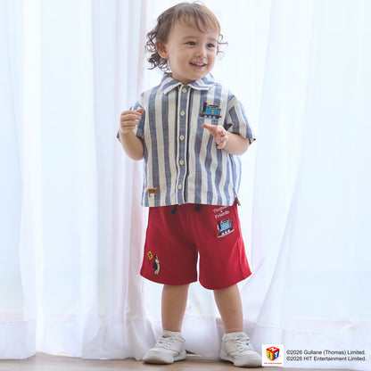 日本童裝 pe#main x Thomas 運動短褲 80-130cm 男童款 夏季 PANTS