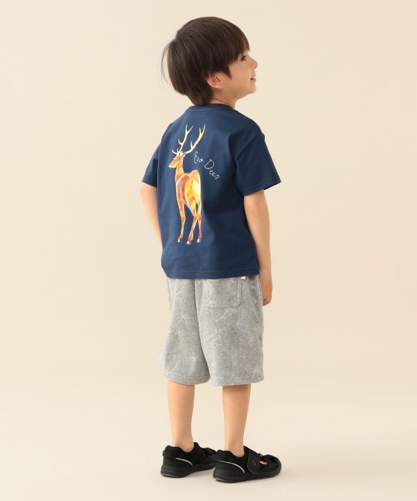 日本童裝 BEAMS mini 全圖案毛絨短褲 90-140cm 女童款 夏季 PANTS