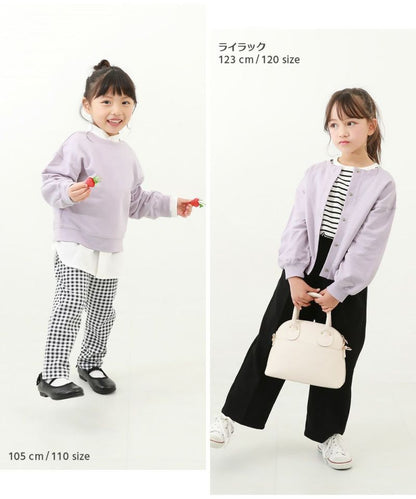 日本童裝 dev!rock 2Way 前後兩著 純棉薄外套 100-160cm 女童款 秋季 OUTERWEAR 聖誕紅/新年紅